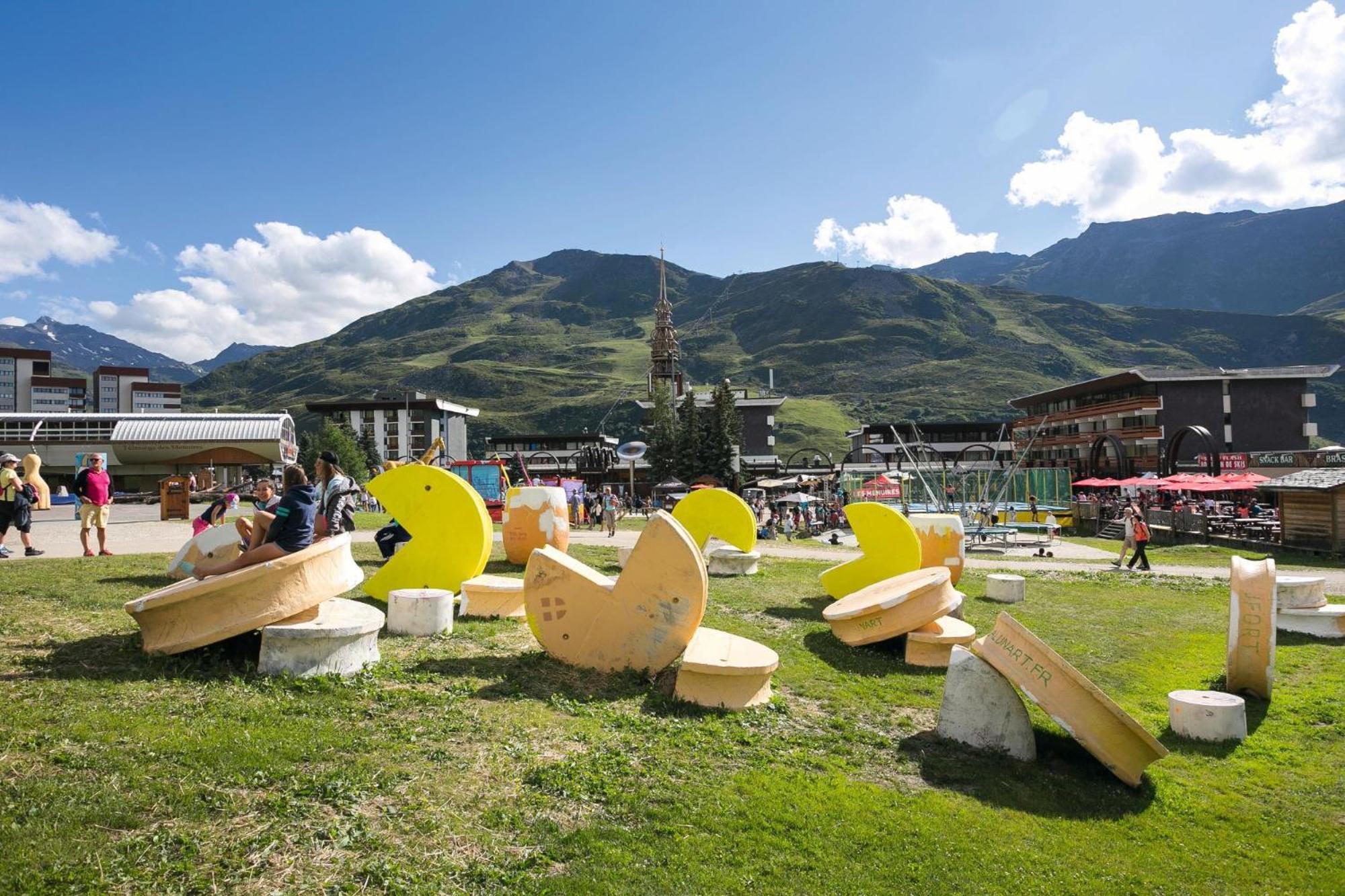 Belambra Clubs Residence Les Menuires - Le Hameau Des Airelles Сен-Мартен-де-Бельвиль Экстерьер фото